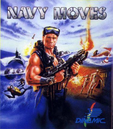 Portada de Navy Moves, uno de los juegos más importantes de los años 80